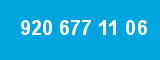 920 677 11 06 920 677 11 06